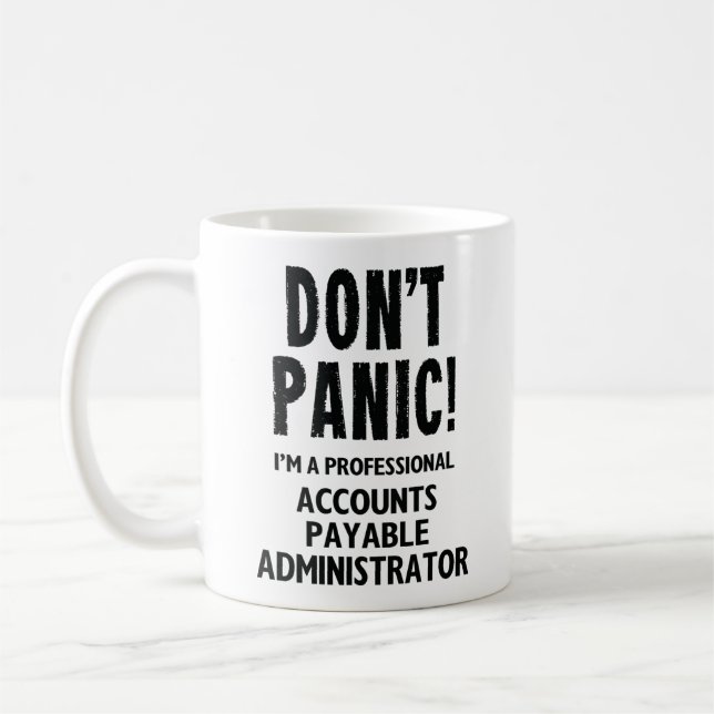 Mug Administrateur des comptes fournisseurs (Gauche)