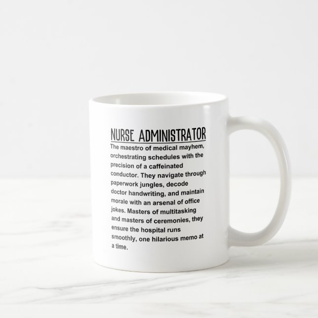 Mug Administrateur infirmier (Droite)