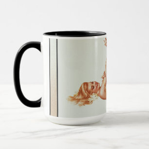 Mug Admiration Pin-up Girl Art par Alberto Vargas