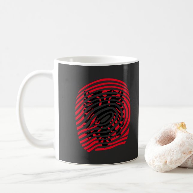 Mug ADN Albanie (Avec donut)