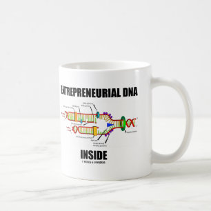Mug ADN entreprenante à l'intérieur