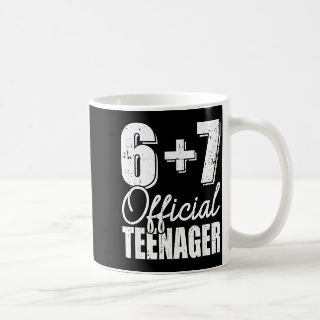 Mug ado de 13 ans six seven meme 67 anniversaire  (Droite)