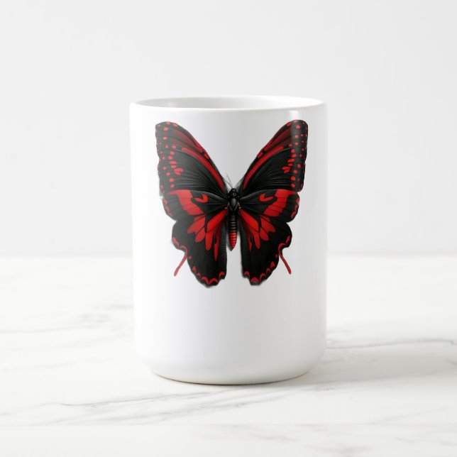 Mug ADOM "Papillon Élégant" T-Shirt à Manches Longues  (Centre)