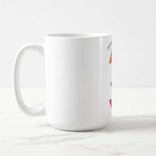Mug ADOM Tee-shirt à manches longues Geometric Art (Gauche)