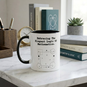 Mug Adopter une logique mathématique élégante Beauté