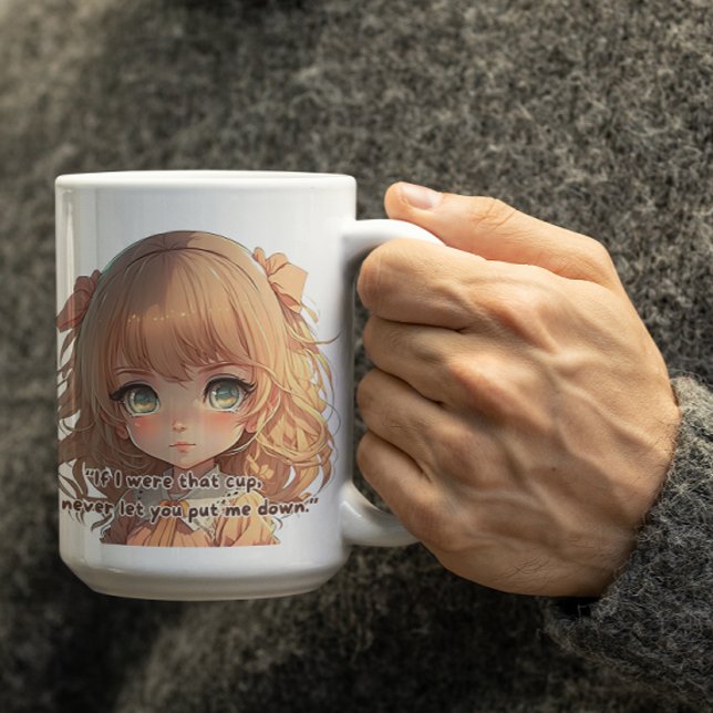 Mug Adorable Anime Girl (Créateur téléchargé)