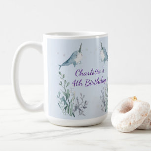 Mug Adorable Baleine Narval Gros Poisson Marin Sans Co
