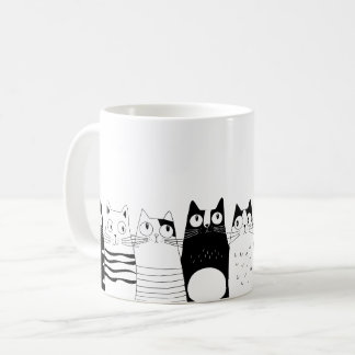 Mug Adorable chat assis