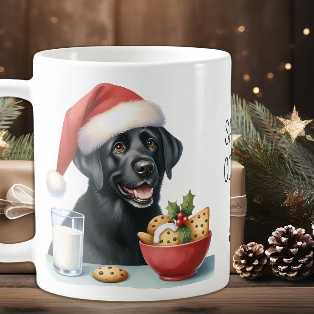 Mug adorable Labrador Retriever Christmas Puppy Chien (Créateur téléchargé)