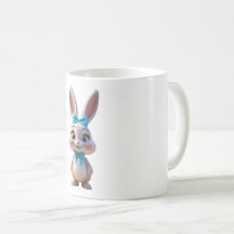 Adorable Lapin de Pâques - Kawaii Joyeux Vacances