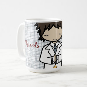 Mug Adorable Premier Saint Communion brune garçon