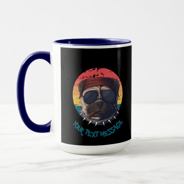 Mug Adorable Pug (Gauche)