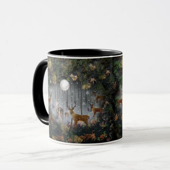 Mug Adorable Rindeer La Nuit (Devant gauche)