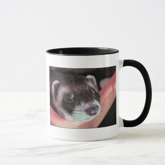 Mug Adorable Sable Ferret Photo (Droite)