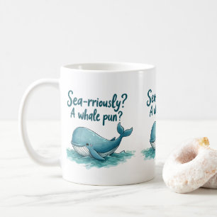 Mug Adorable "Sérieusement maritime ? Un jeu de mots s