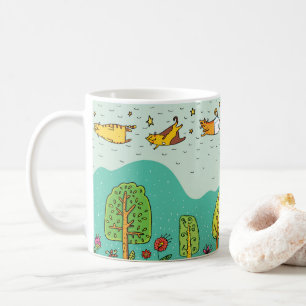 Mug Adorables chats volants