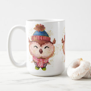 Mug Adorables Chouette d'hiver