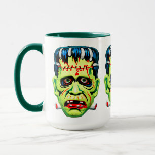 Mug Adorables Masque Monstre Vert