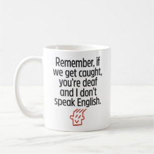 Mug Adorables partenaires dans le crime "Si nous nous 