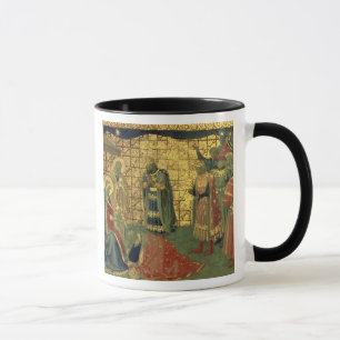 Mug Adoration des Magi, détail d'un carreau de