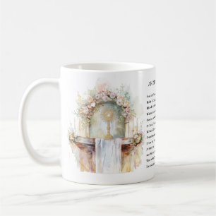 Mug Adoration eucharistique catholique Anima Christi P