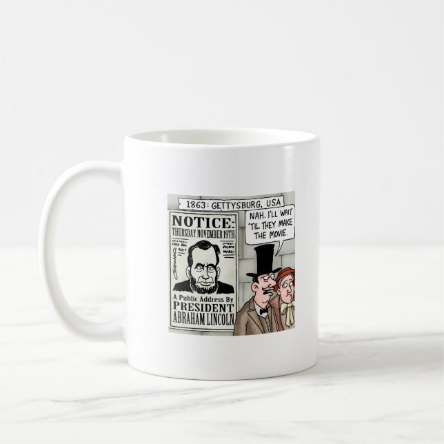 Mug Adresse Gettysburg (Gauche)