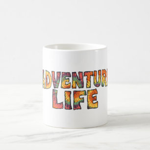 Mug Adventure Life   Tie Dye Explore More Hippie Rando