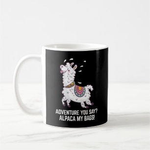 Mug Adventure You Say Alpaca Mes sacs Drôle Animal