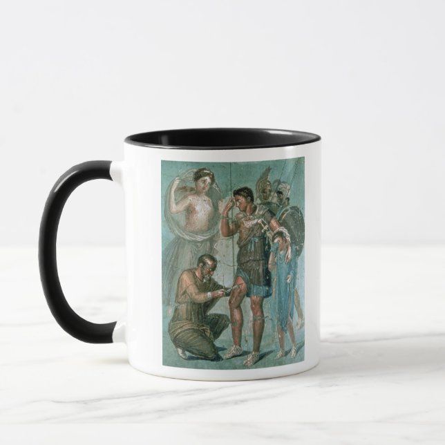 Mug Aeneas a blessé, de Pompeii (Gauche)