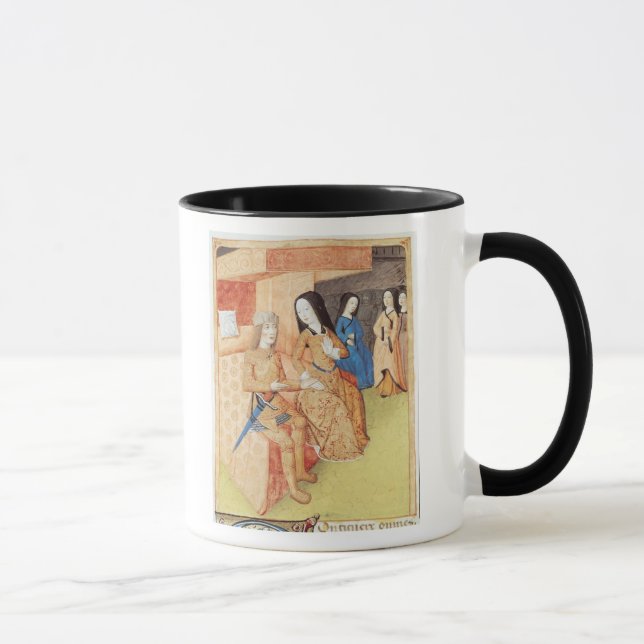 Mug Aeneas et Dido, des travaux de Virgil (Droite)