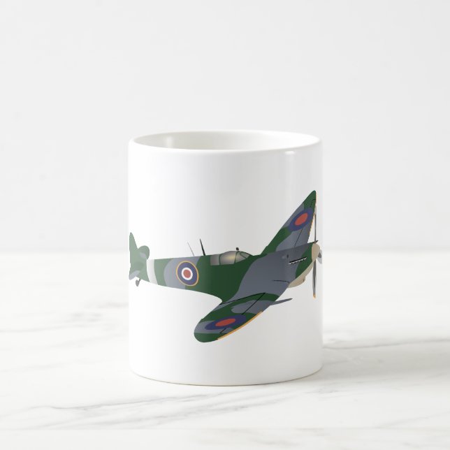 Mug Aéronef de chasse aux tirs d'épaves de Supermarine (Centre)