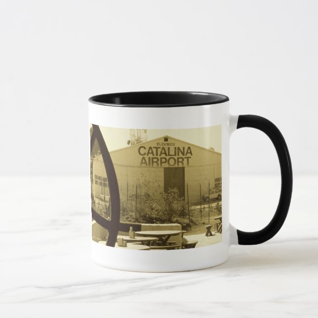 Mug Aéroport de Catalina (Droite)