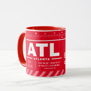 Mug Aéroport international Hartsfield-Jackson d'Atlant
