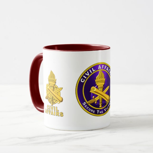 Mug  Affaires civiles de l'armée   (Devant gauche)
