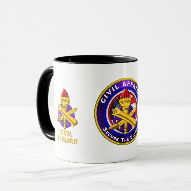 Mug  Affaires civiles de l'armée  (Devant gauche)