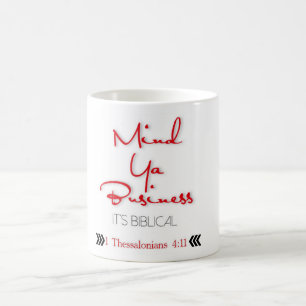 Mug Affaires de Ya d'esprit