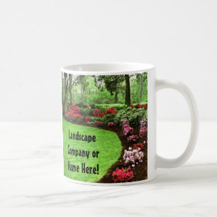 Mug Affaires riches de soin de pelouse de paysage