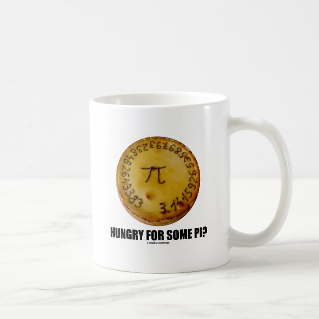 Mug Affamé pour un certain pi ? (Humour constant de (Droite)