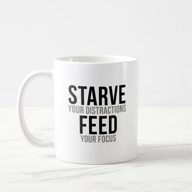 Mug Affamez vos distractions (Gauche)