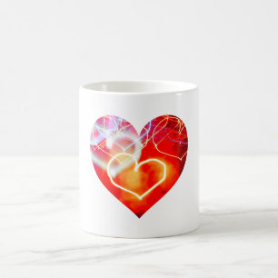 Mug Affection vibrante de l'amour du coeur