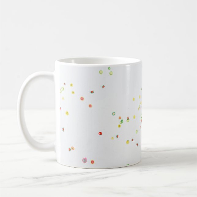 Mug Affichage à bulles multicolores (Gauche)