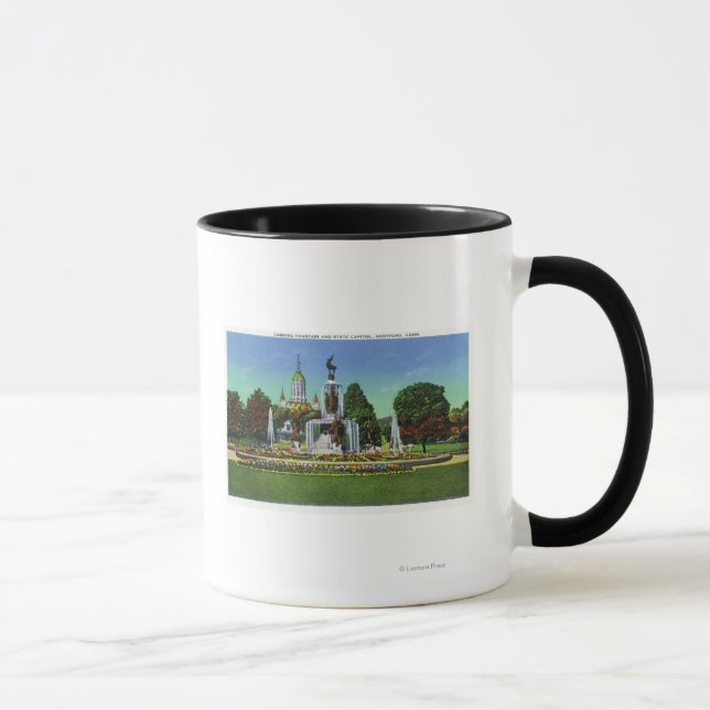 Mug Affichage avec le bloc State Capitol à distance (Droite)