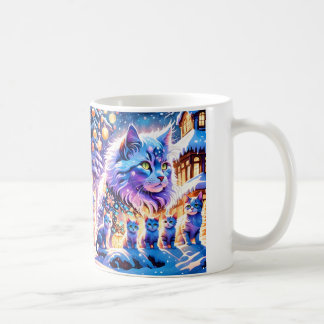 Mug Affichage des chats de Noël
