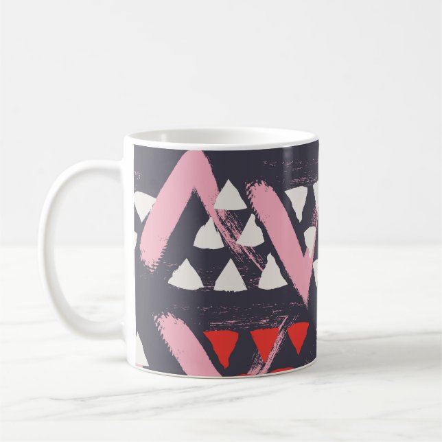 Mug Affichage Motif Artistique à main (Gauche)