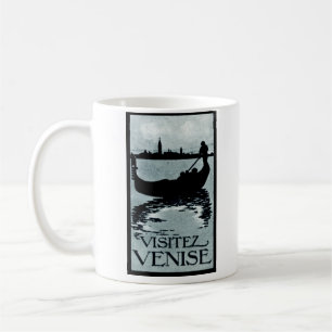 Mug Affiche 1920 de voyage de Venise