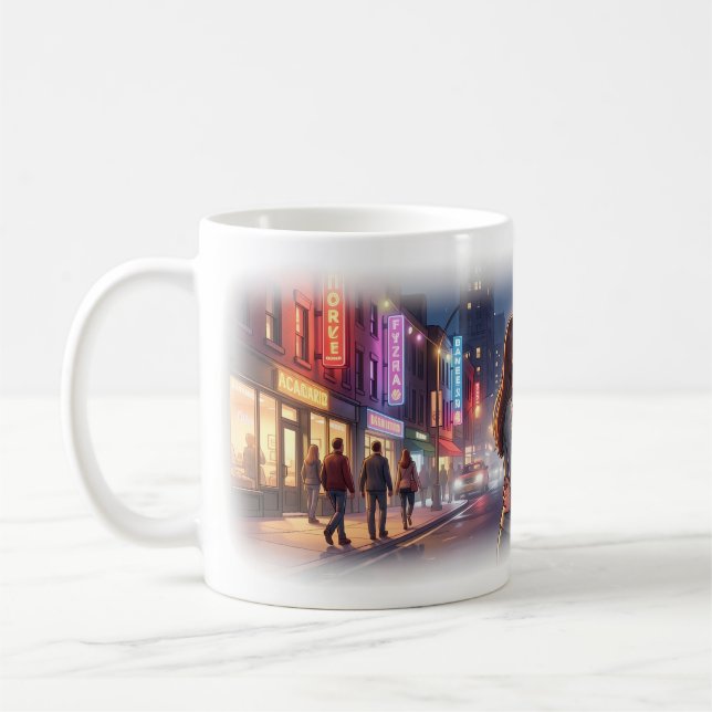 Mug Affiche City Love et Neon Nights (Gauche)