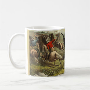 Mug Affiche de cow-boy de l'Ouest sauvage de Buffalo B