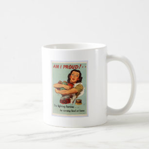 Mug Affiche de la deuxième guerre mondiale - SUIS JE
