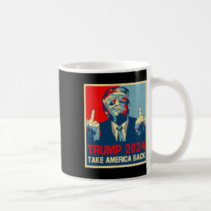 Mug Affiche de l'élection 2024 Trump 2024 Reprenez l'A