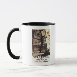 Mug Affiche de rail de Chambre d'auberge et de Harvard